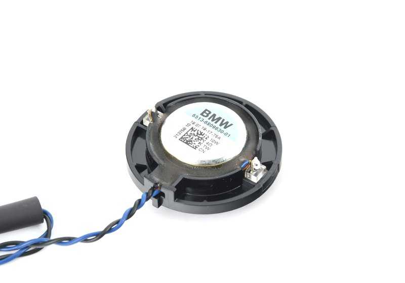 Altavoz agudo HiFi OEM 65136809630 para BMW G42, G20, G01, G08, F97, G02, F98, G05, G06, G07. Original BMW.