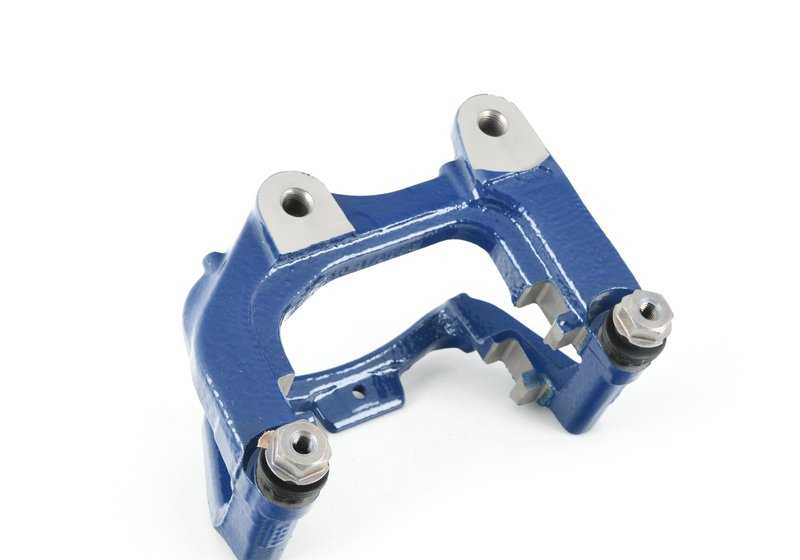 Soporte de freno azul derecho para BMW Serie 2 G87, Serie 3 G80, G81, Serie 4 G82, G83, Serie 5 G30, G31, Serie 7 G11, G12, Serie 8 G14, G15, G16 (OEM 34206883006). Original BMW