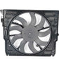 Zócalo de ventilador con ventilador para BMW Serie 5 F07, F10, F11, F18 Serie 6 F06, F12, F13 Serie 7 F01, F02 (OEM 17427647652). Original BMW.