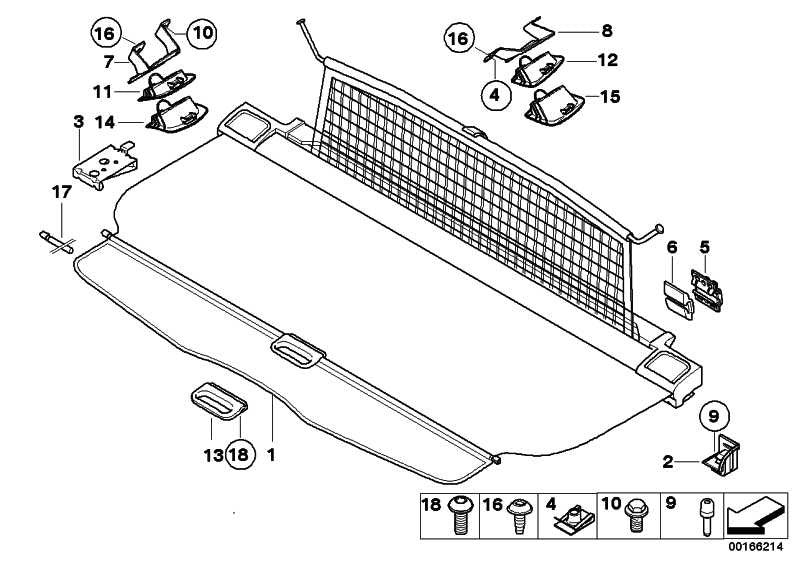 Estor Bandeja Trasera Enrollable Combinado Para Bmw E91 Serie 3 . Original Recambios