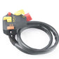 Left control switch (turn signals and lights) OEM 61311244410 for BMW E12, E21, E23, E24, E28. Original BMW.