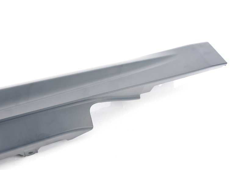 Primed left door sill trim for BMW 4 Series F32, F33 (OEM 51778060847). Original BMW