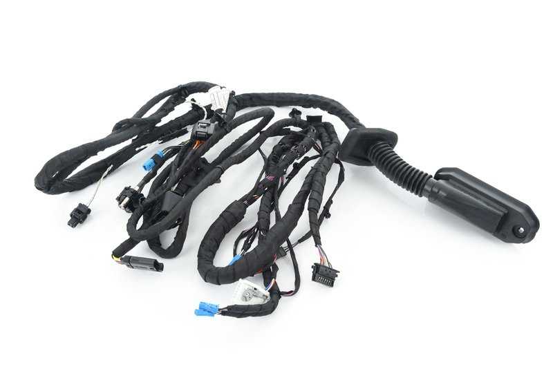 Left front door cables OEM 61129320493 for BMW F10, F11. Original BMW.