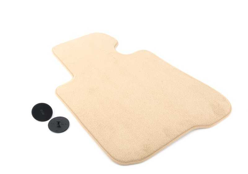 Velour Floor Mat Driver Side for BMW F32, F32N, F33, F33N, F82, F83 (OEM 51477335841). Original BMW