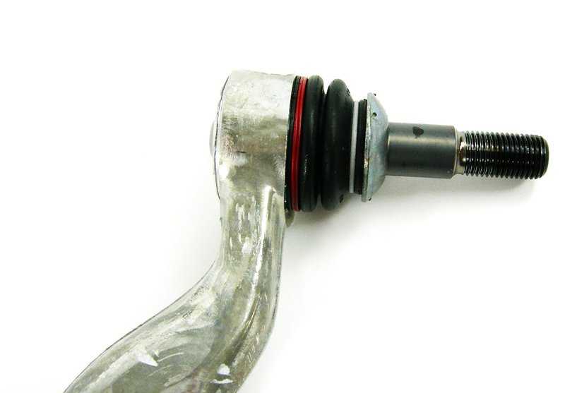 Tirante con cojinete de goma derecho para BMW E82, E90, E92, E93 (OEM 31102283576). Original BMW.