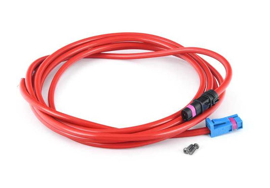 Cable de batería positivo OEM 61116831991 para BMW F15, F85, F16, F86. Original BMW.