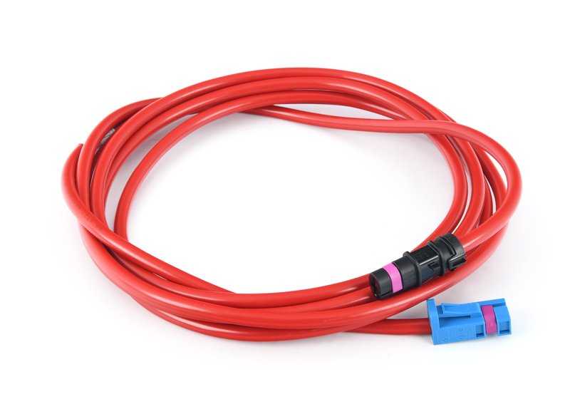 Cable de batería positivo OEM 61116831991 para BMW F15, F85, F16, F86. Original BMW.