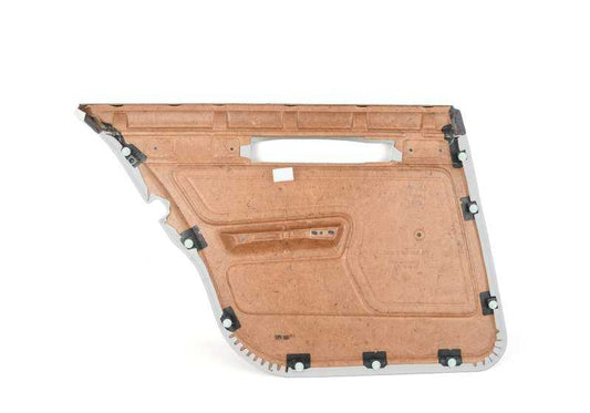 Revestimiento de puerta de cuero sintético trasera derecha para BMW Serie 5 E34 (OEM 51428126986). Original BMW.