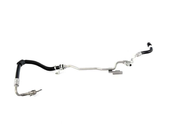 Tubo de retorno para BMW Serie 5 E60, E60N, E61, E61N, Serie 6 E63, E63N, E64, E64N (OEM 32416774465). Original BMW.