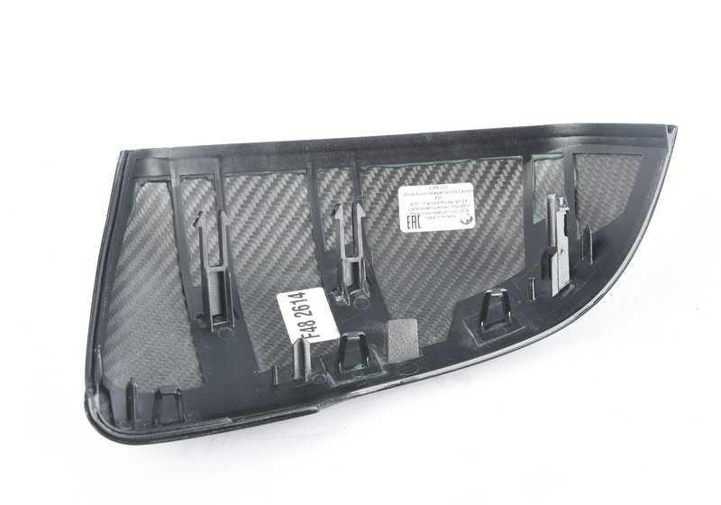 Carcasa exterior de espejo retrovisor M Performance en carbono OEM 51162466673 para BMW F39 (X2), BMW G29 (Z4). Original BMW.