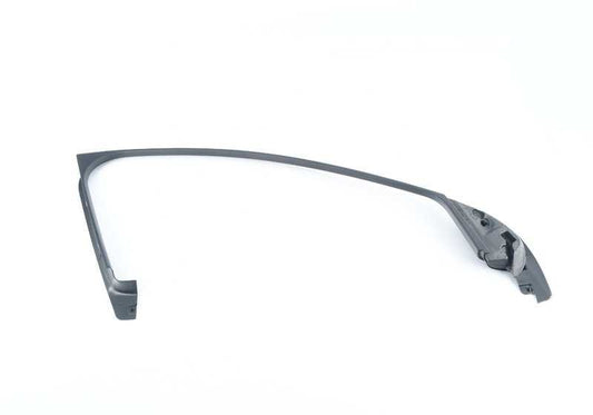 Cubierta del marco de la ventana puerta delantera derecha para BMW F39 (OEM 51337420858). Original BMW