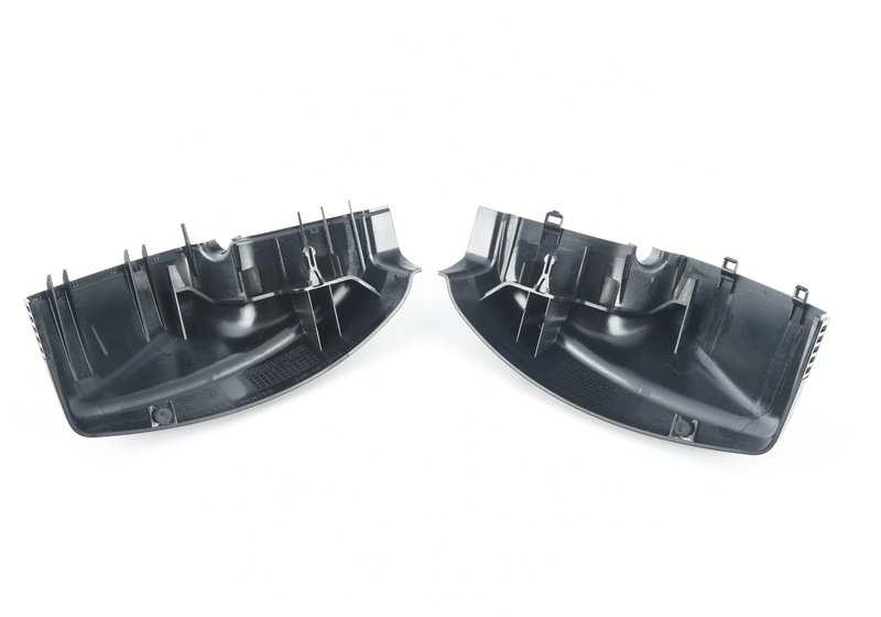 Juego de coberturas para soporte de espejos para BMW E60N, E61N, E63N, E64N (OEM 51169144436). Original BMW.