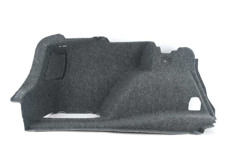 Left boot liner for BMW 3 Series E90, E90N (OEM 51477059227). Original BMW