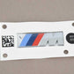 Emblema -M- lateral/aleta para BMW G42, G30, G31, G38, G32, G05, G18. Original BMW.