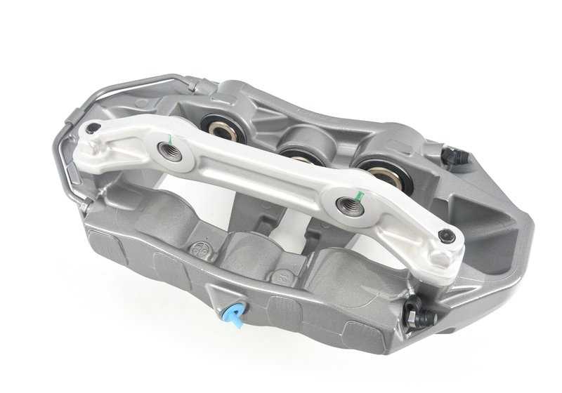 Pinza de freno delantera derecha en color antracita OEM 34118091278 para BMW F87 (M2). Original BMW.