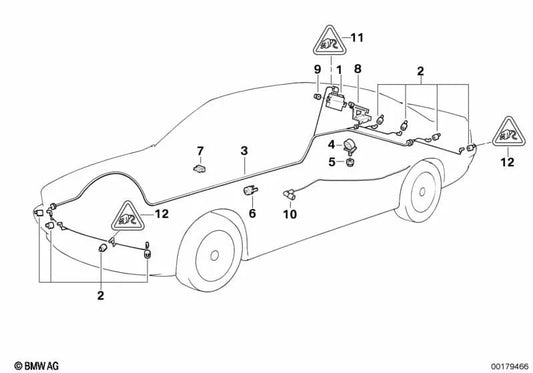 Unidad de Control PDC para varios modelos/series de BMW (OEM 66209129812). Original BMW