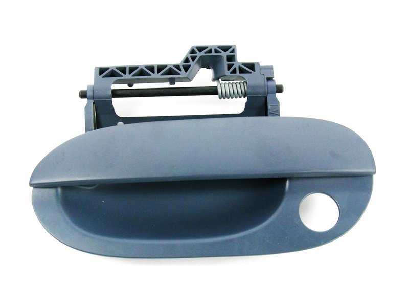 Manilla exterior izquierda para BMW Serie 5 E39 (OEM 51218245461). Original BMW.