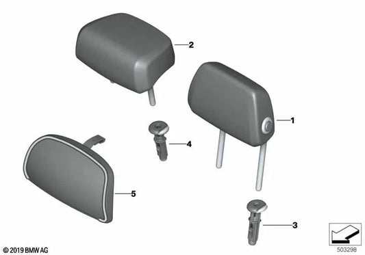 Komfortkissen für BMW X5 G05, X7 G07, G07N (OEM 52209476462). Original BMW