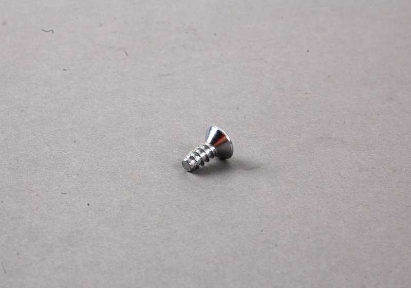 Countersunk screw for BMW 3 Series E21, E30, E36, 5 Series E12, E28, E34, 6 Series E24, 7 Series E23 (OEM 07119902454). Genuine BMW