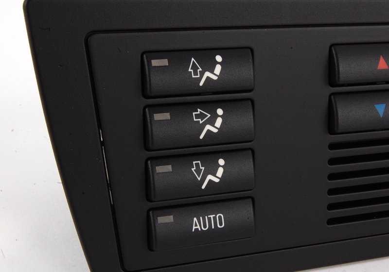 Módulo de control del climatizador automático OEM 64116972165 para BMW X5 E53. Original BMW.