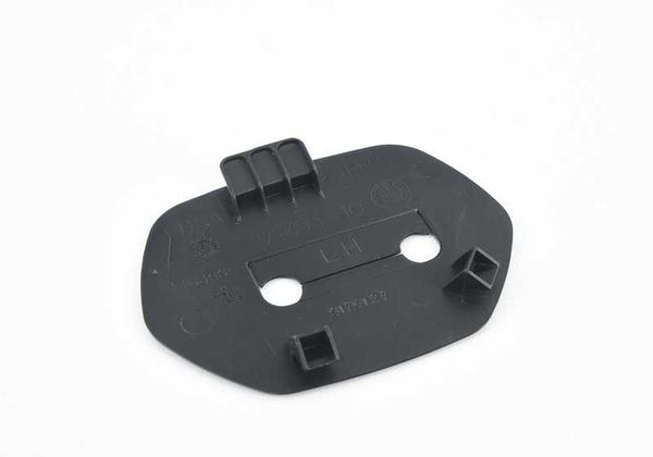 Cubierta del soporte del respaldo del asiento izquierda para BMW F25, F26 (OEM 51477245335). Original BMW.