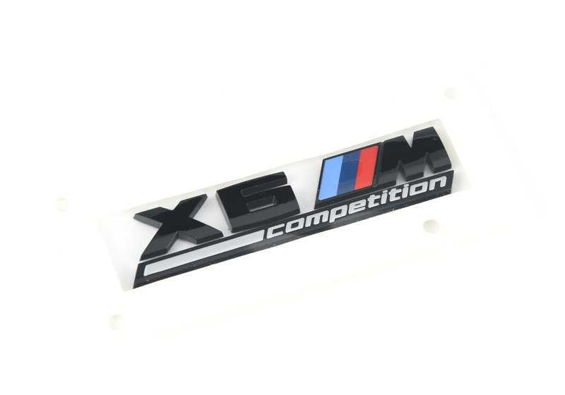 Emblema con inscripción para BMW X6 F96 (OEM 51168098963). Original BMW