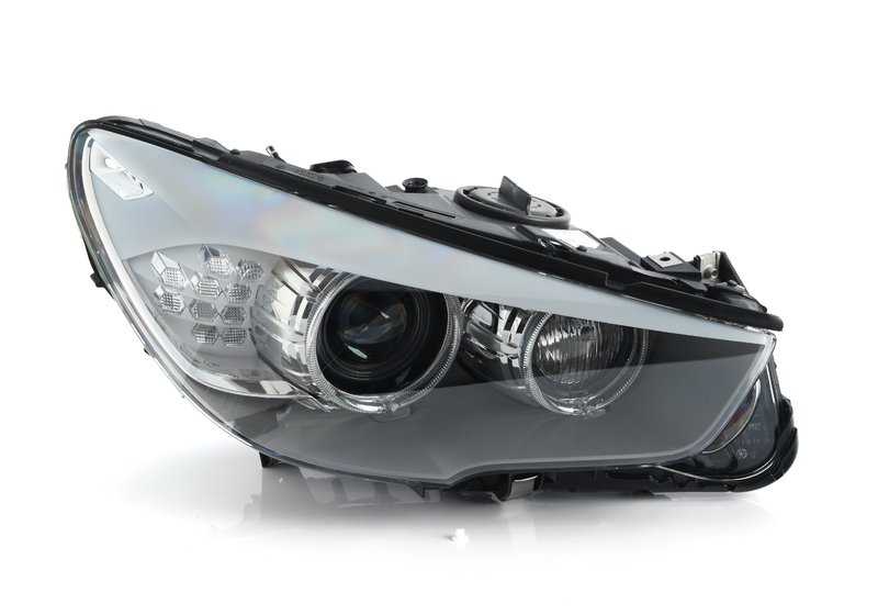 Faros delanteros xenón adaptativos (AHL) derecho OEM 63127262728 para BMW F07. Original BMW.