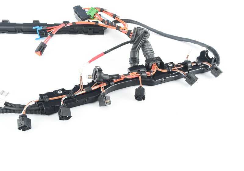 Arnés de cables de inyectores / Encendido para BMW E87, E90, E91 (OEM 12517563092). Original BMW.