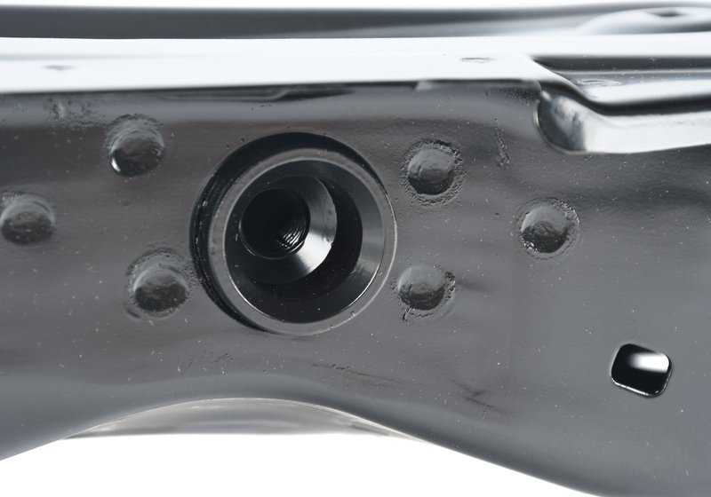 Soporte de motor delantero izquierdo para BMW Serie 3 E46 (OEM 41118234033). Original BMW.