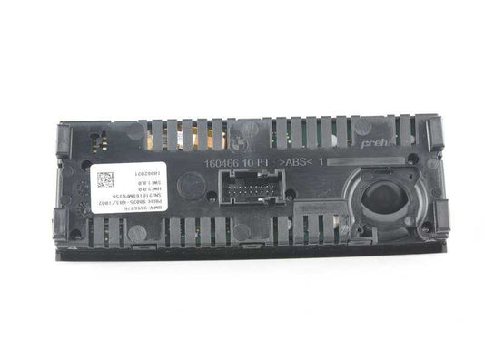 Módulo de control del aire acondicionado trasero OEM 64119396076 para BMW F15, F85, F16, F86. Original BMW.