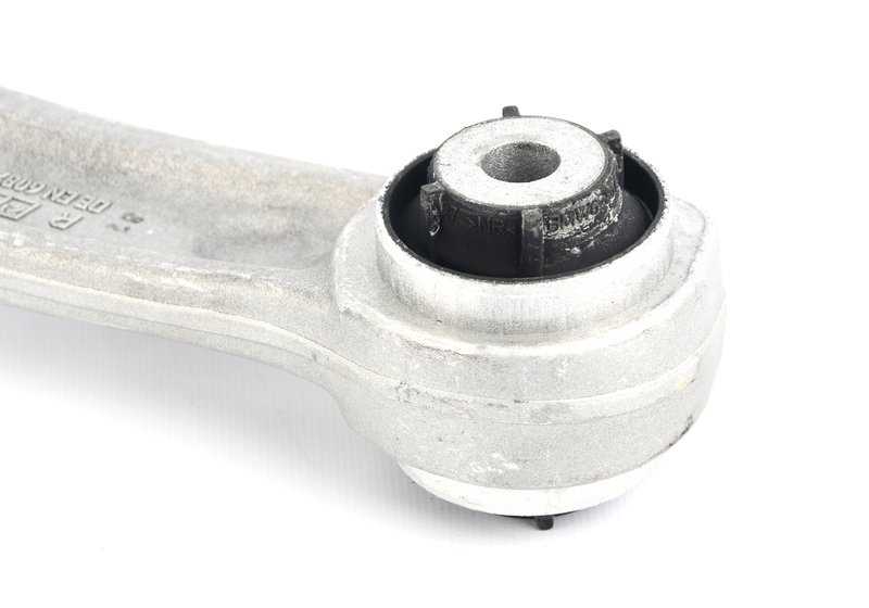 Brazo de suspensión inferior con cojinete de goma derecho para BMW G30, G31, G38 (OEM 31106861178). Original BMW.