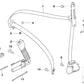 Correa Superior Delantera Izquierda Sin Limitador De Fuerza Para Bmw Berlina/touring E46 Serie 3.