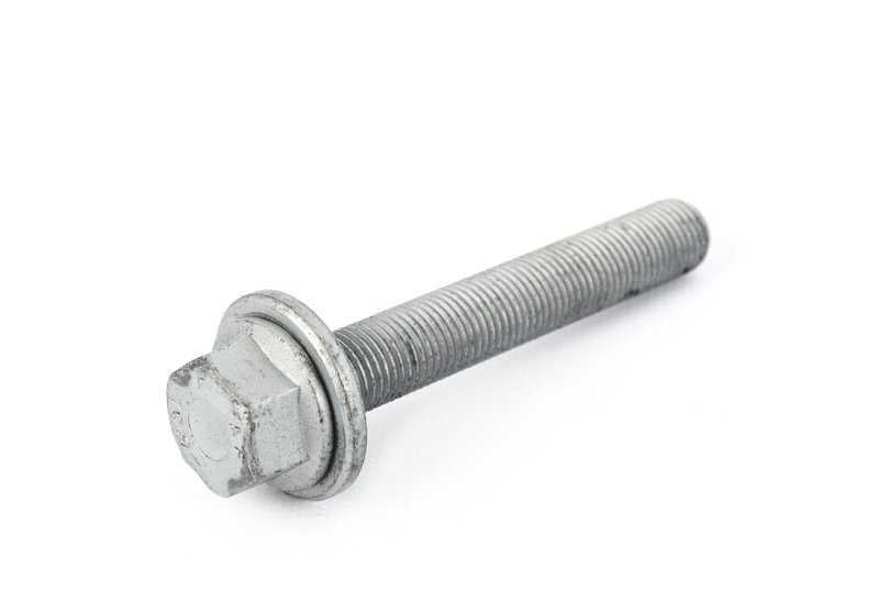 Hexagonal screw with Oem washer 33312284462 for BMW F10, F06, F12, F13. Original BMW.