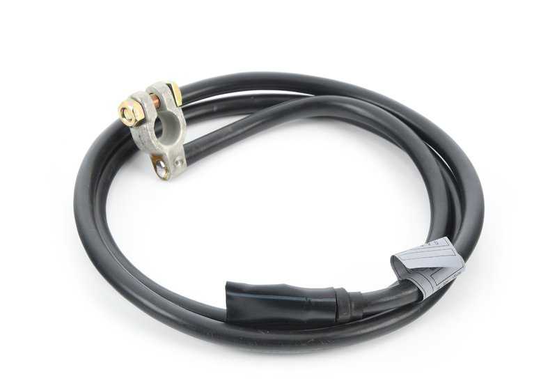 Cable de batería negativo OEM 12421737732 para BMW Serie 8 (E31). Original BMW.