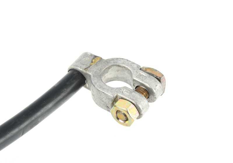 Cable negativo de batería OEM 12421737741 para BMW Serie 8 (E31). Original BMW.