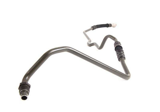 Oil cooler return pipe for BMW E39, E38 (OEM 17221711465). Original BMW