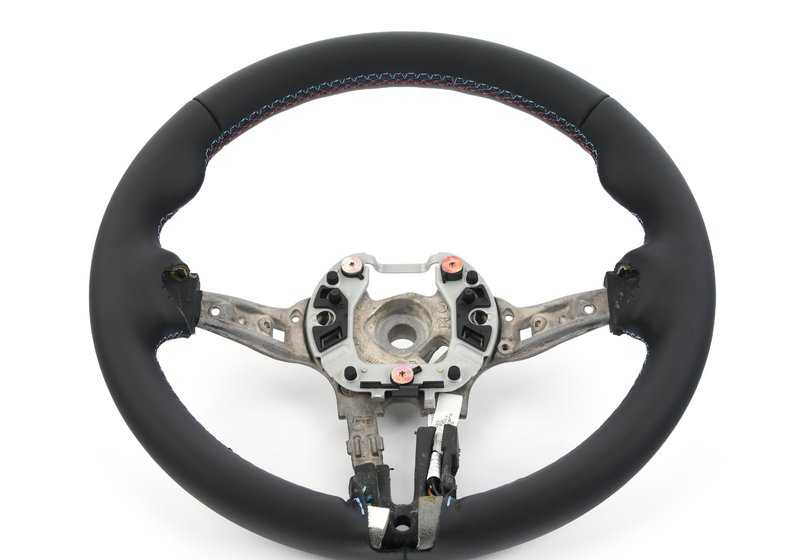 M Sport Leather Steering Wheel for BMW F87, F87N 2 Series, F80, F80N 3 Series, F82, F82N, F83, F83N 4 Series (OEM 32307847607). Original BMW