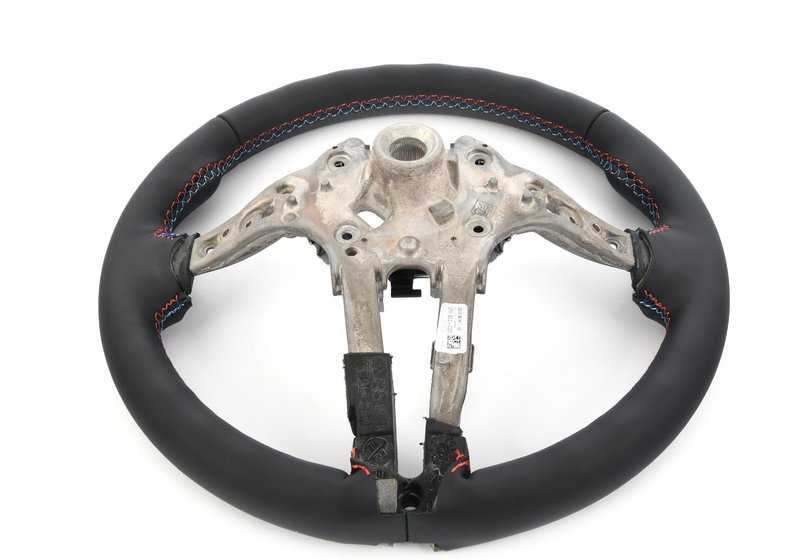 M Sport Leather Steering Wheel for BMW F87, F87N 2 Series, F80, F80N 3 Series, F82, F82N, F83, F83N 4 Series (OEM 32307847607). Original BMW