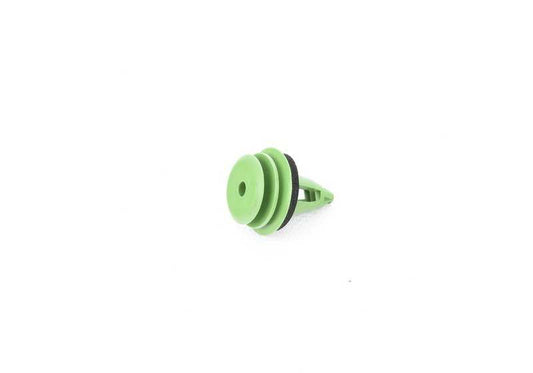 Clip verde para BMW Serie 4 G22, G22N, G23, G23N, G82, G82N, G83, G83N, i I01, I01N, I12, I12N, I15, X1 F48, F48N, F49, F49N, Z4 E89, MINI R55, R55N, R56, R56N, R57, R57N, R58, R59 (OEM 07147240724). Original BMW