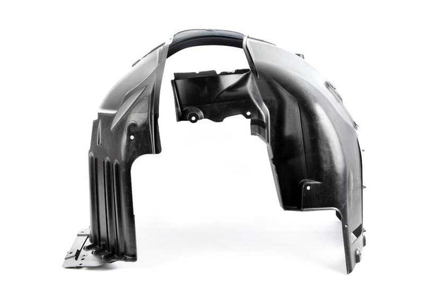 Revestimiento interior del paso de rueda delantero izquierdo OEM 51717898205 para BMW E63, E64. Original BMW.