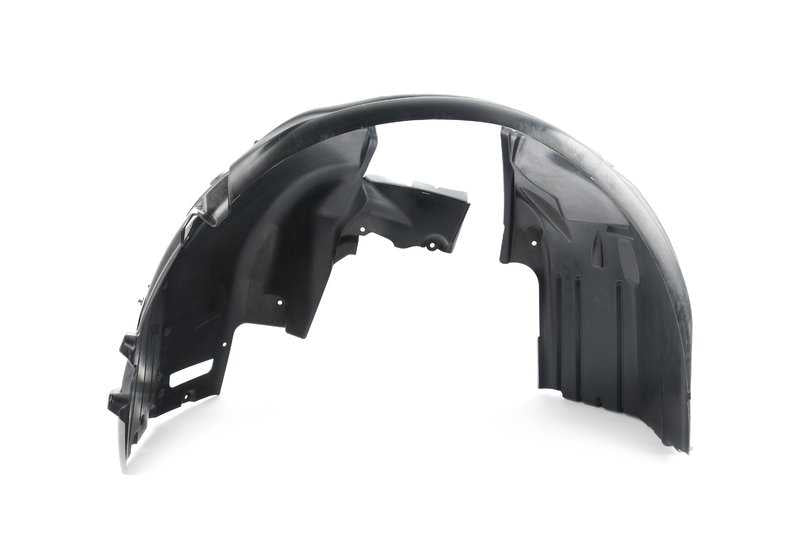 Revestimiento interior del paso de rueda delantero izquierdo OEM 51717898205 para BMW E63, E64. Original BMW.