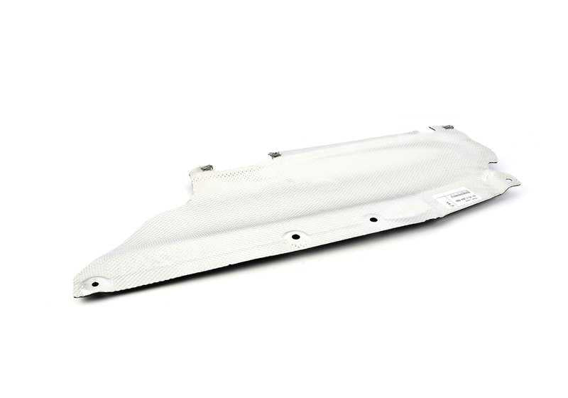 Aislamiento Inferior del Sistema de Escape para BMW Serie 1 F20, F21, Serie 2 F22, F23, Serie 3 F30, F31, F34, Serie 4 F32, F33, F36 (OEM 51757284933). Original BMW.