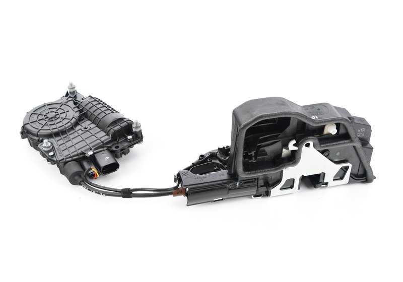 Cerradura completa trasera derecha para BMW F01, F02, F04 (OEM 51225A36E16). Original BMW