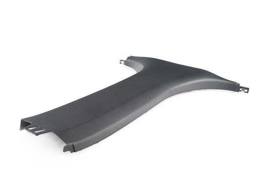 Right B-pillar lower cover for BMW X3 F97, G01, G08, G01N, G08N, X4 F98, G02 (OEM 51437446734). Genuine BMW.