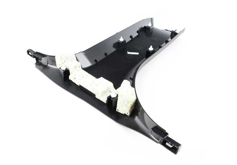 Tapa inferior del pilar B derecha para BMW X3 F97, G01, G08, G01N, G08N, X4 F98, G02 (OEM 51437446734). Original BMW.