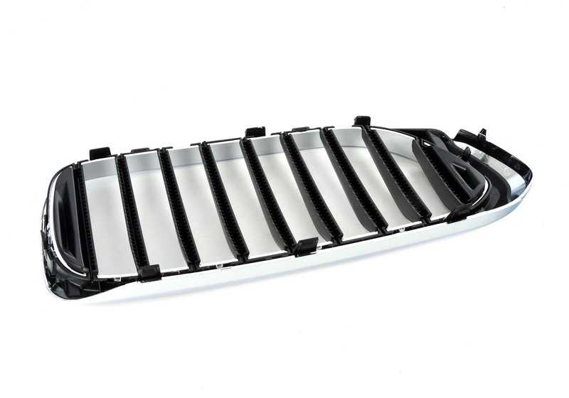 Rejilla decorativa delantera izquierda para BMW G30, G31, G38 (OEM 51137383519). Original BMW