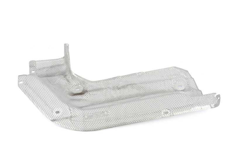 Aislamiento térmico delantero izquierdo para BMW E60, E63, E64 (OEM 51487896853). Original BMW