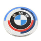 Emblema logo 82mm capo o maletero Aniversario BMW 50 años. Original BMW