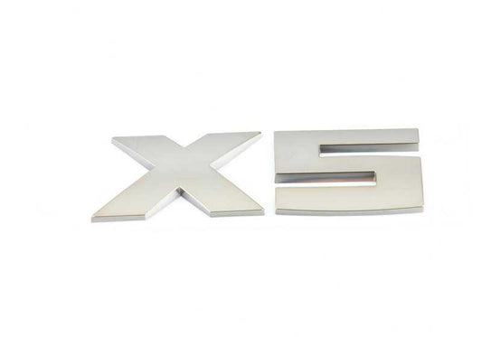 Emblem "X5" OEM 51148093827 for BMW G05. Original BMW.