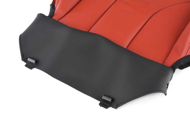 Funda de asiento deportivo en cuero OEM 52108058270 para BMW M3 (F80) y M4 (F82). Original BMW.